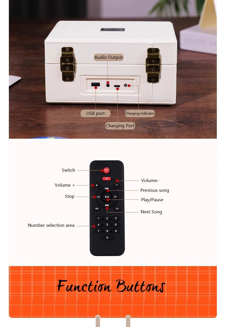 Lecteur de CD portable
